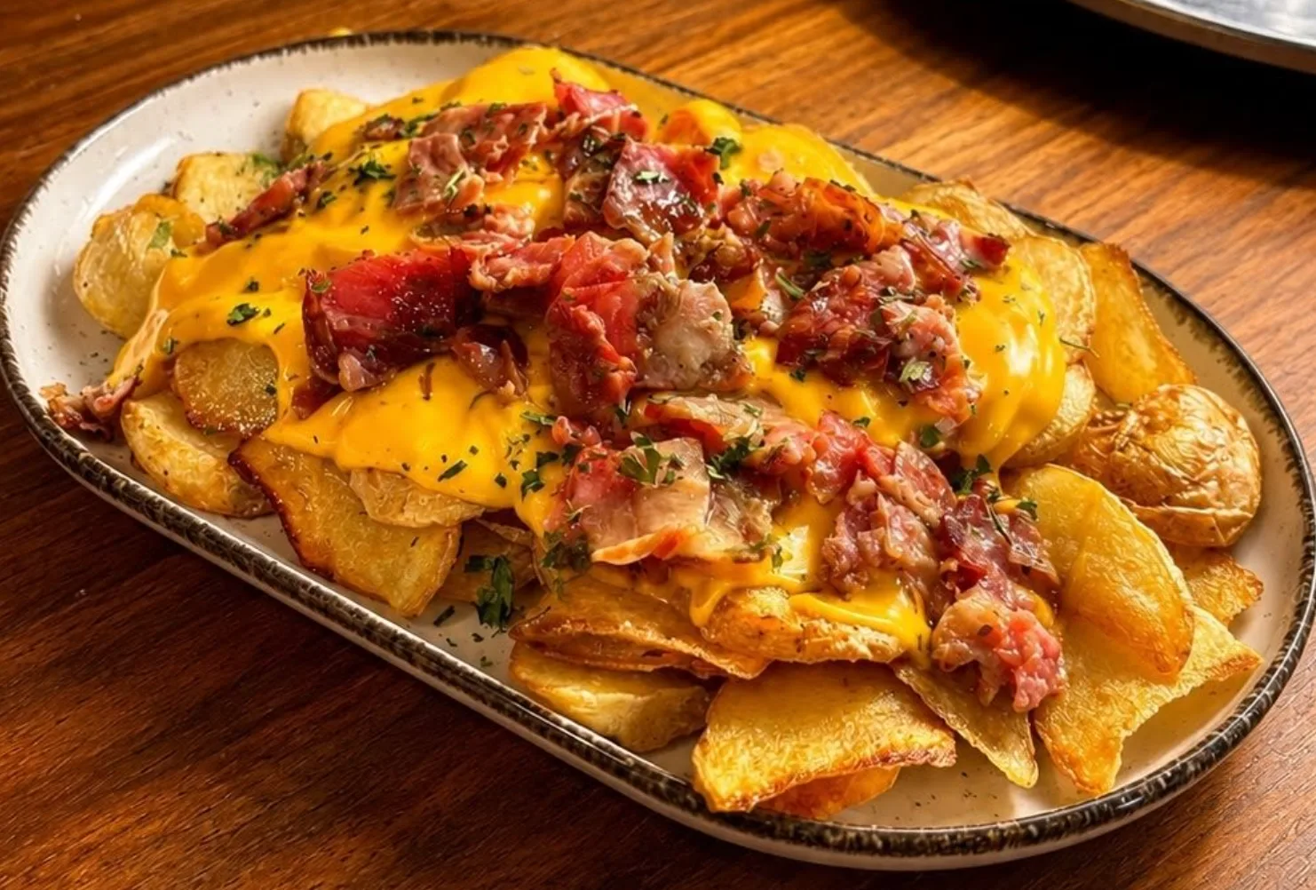 Foto de las bravas: Huevo Poché