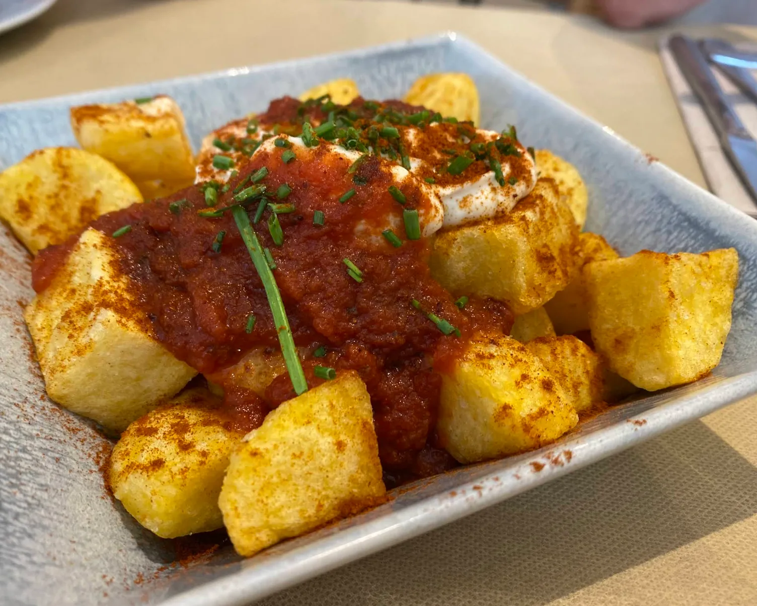 Foto de las bravas: La Corveta - Terraza y Restaurante