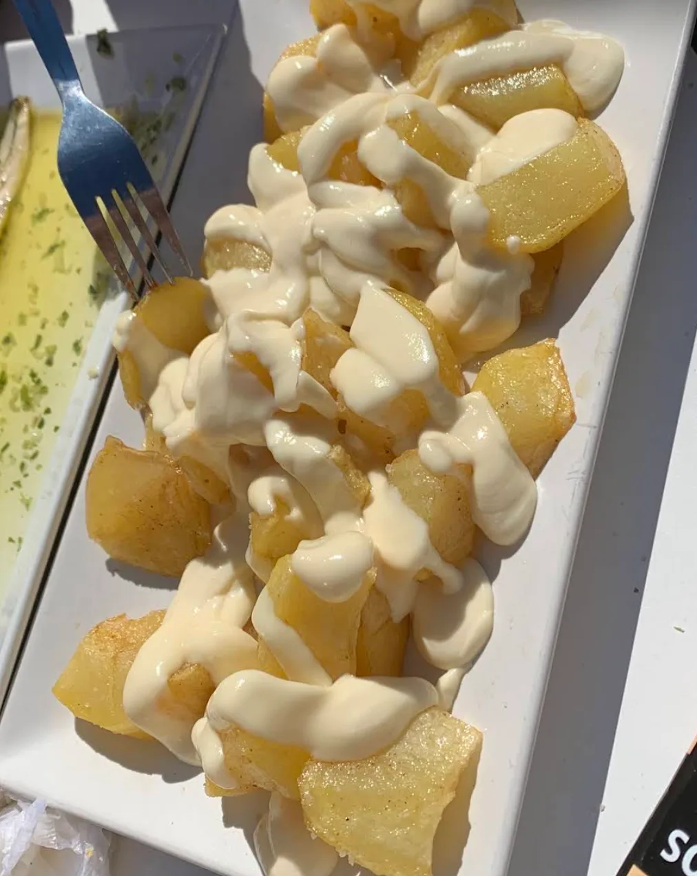 Foto de las bravas: Bar la Parada